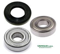 KIT CUSCINETTI E PARAOLIO CESTELLO LAVATRICE 4036ER2004A + 6305ZZ + 6306ZZ