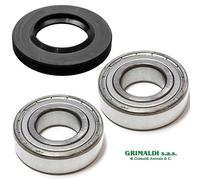 KIT CUSCINETTI E PARAOLIO CESTELLO LAVATRICE 50099308004 + 6206ZZ + 6207ZZ