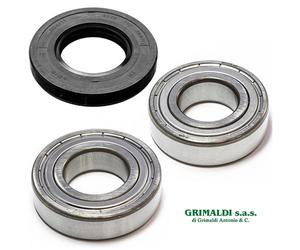 KIT CUSCINETTI E PARAOLIO CESTELLO LAVATRICE LG 4036ER2003A + 6205ZZ + 6206ZZ