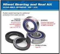 KIT CUSCINETTI E PARAPOLVERE RUOTA RIF 25-1143 KTM SX PRO SR 50 2004
