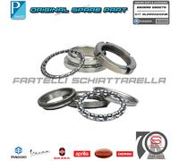 Kit Cuscinetti Forcella Serie Sterzo Completa Originale Piaggio Vespa Px Pk X...