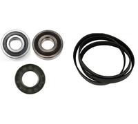 Kit cuscinetti + guarnizione + Cinghia lavatrice HAIER HW80-1203D