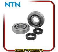 KIT CUSCINETTI NTN PARAOLI BANCO PIAGGIO 50 2T REVISIONE MOTORE GABBIA ACCIAIO