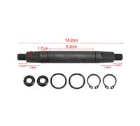 Kit cuscinetti pedale asse centrale per bici fitness e allenamento componenti me