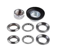 kit cuscinetti piantone sterzo Moto Sterzo In Acciaio Per Cuscinetti Conici Stelo Testa Per 50cc -250cc 91683/22.5 91683/24