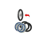 PWFWK-H02-521 KIT CUSCINETTI RUOTE ANTERIORI PIVOT WORKS Honda CR250R 1989