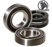 endurocult - Kit di cuscinetti ruota anteriore in acciaio inox compatibile con Yamaha DT 125 / XT 500 / XT 600