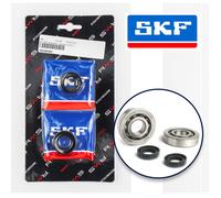 KIT CUSCINETTI SKF ALTI GIRI E PARAOLI ALBERO MOTORE PER PIAGGIO ZIP 50 SP H2O