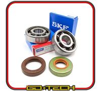 KIT CUSCINETTI SKF C3 PARAOLI BANCO MINARELLI AM6 50 2T REVISIONE ALBERO MOTORE