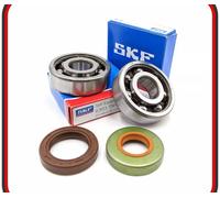 KIT CUSCINETTI SKF C3 PARAOLI BANCO MINARELLI AM6 50 2T REVISIONE ALBERO MOTORE