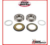 KIT CUSCINETTI STERZO PIVOT WORKS HONDA TR 200 FAT CAT 1987 PWSSKH25000#33