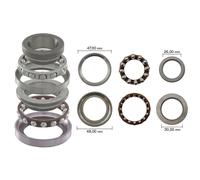 KIT CUSCINETTI STERZO RALLE COMPLETO YAMAHA 125 150 YP X-MAX
