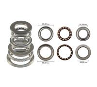 KIT CUSCINETTI STERZO RALLE COMPLETO YAMAHA 125 250 X-CITY VERSITY 300