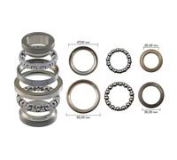 KIT CUSCINETTI STERZO RALLE COMPLETO YAMAHA T-MAX 500 2001/2007 ABS