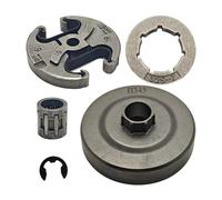 Kit cuscinetto ad aghi for corona del pignone del tamburo della frizione da .325"-7T adatto for motosega 340 345 346XP 350 351 353 365 445 450E 537110503