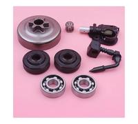 Kit cuscinetto ad aghi for tamburo frizione 3/8'' 6T adatto for motosega 350 351 352 370 371 390 530047061, 503932301 con pompa di prelievo paraolio
