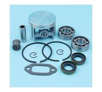 Kit cuscinetto pistone albero motore da 52 mm adatto for motosega con cilindro di grande diametro 670 630 625 II, gabbia aghi di ricambio for paraolio
