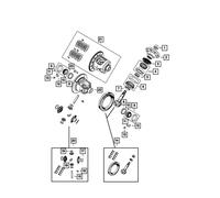 Kit Cuscinetto Semiasse Differenziale Inner Mopar Drive Pinion 68340261AB OEM