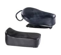 KIT CUSCINO SELLA POSTERIORE E ANTERIORE NERO PER PIAGGIO VESPA 50