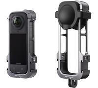 Kit Custodia cover Protezione In Alluminio Per action camera Insta360 X4 Go Pro
