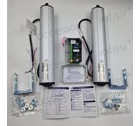 KIT D8 SYNCRO Mingardi - Coppia attuatori sincronizzati a stelo per finestre a sporgere e lucernari