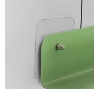 Kit da 10 pezzi da appendere alla parete con adesivi a vite per ganci per cartongesso, forte portante oltre 5 kg, adatto per vari tipi di parete (lunghezza vite 10 mm)