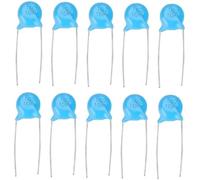 Kit da 10 pezzi di condensatori ceramici ad alta tensione da 10 kV 1000 pF for dispositivi UHF - Ideale for alimentatori Amplificatori RF Bobine di Tesla e altro Componente