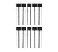 Kit da 10 pezzi di sensori Hall lineari SustVita, interruttori a effetto Hall A3144 con configurazione a 3 pin TO-92UA per rilevamento di prossimità e misurazione della velocità