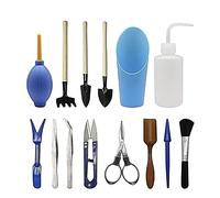 Kit da 14 Pezzi Strumenti Mini per Giardinaggio Bonsai Set Attrezzi per