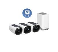 Kit da 3 camere eufyCam S330 (eufyCam 3) + disco rigido da 1 TB Bianco