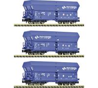 Kit da 3 pz.: Vagone a scarico automatico della PKP Cargo Fleischmann 6660086
