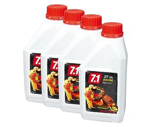 Kit da 4 LT Litri Olio Miscela Malossi sintetico 7.1 Racing 2T