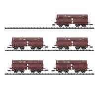 Kit da 5 pz. Vagoni a scarico automatico Erz IID di DRG MiniTrix aus T15013