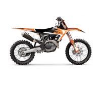 Kit Da Adesivi + Rivestimento Sedile BLACKBIRD Dream 4-ktm SX / Sx-F