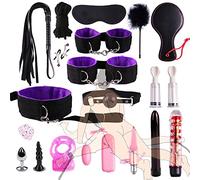 Kit da allenamento per yoga in peluche viola da 19 pezzi Spree con vari accessori interessanti