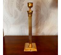 KIT da assemblare, lampada da tavolo in fusione di ottone completa di filo e E27