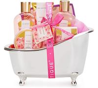 Kit da Bagno con 8 Pezzi Set per la Cura del Corpo Confezione Regalo per Donna