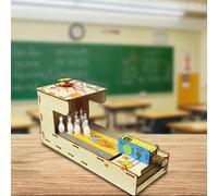 Kit da bowling fai da te, modello educativo e di intrattenimento, giocattolo
