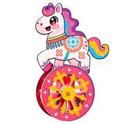 Kit da costruzione in legno, statuetta decorativa con animali da assemblare - Set da costruzione di puzzle in legno | Giochi interattivi Hobby Decorazione per la casa Compleanno Ringraziamento