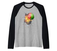 Kit da cricket dell'Afghanistan 2019, regalo per i tifosi della nazionale afgana Maglia con Maniche Raglan