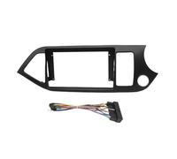 Kit Da Cruscotto Con Radio Stereo Da 9 Pollici E GPS Per KIA Per MORNING Per PICANTO 2011 2012 2013 2014 2015 POMPOMPUR(RHD with Cable)