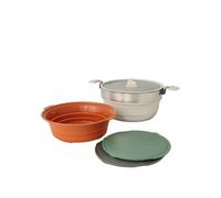 Sea To Summit - Set di accessori da cucina - Detour Essentials Camp Kitchen Kit - 5L Pot Set w/ Colander - Grigio Grigio