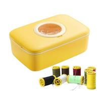 Kit da cucito di piccole dimensioni da viaggio - per ago e con lente di ingrandimento, set da cucito con custodia | per avventura all'aperto, camera da, fine settimana, fuga, vacanze e