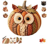 Kit da cucito fai da te con zucca animale, non sono richieste competenze di