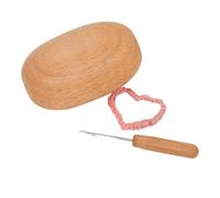 Kit da cucito - Kit da cucito unico e per da rammendo in legno con ago | di riparazione domestico portatile per rammendare i buchi dei, lavorare a maglia e realizzare lavori cr