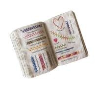 Kit da cucito, libro creativo per ricami, istruzioni per gli appassionati di cucito, libro per donne, moglie, mamma