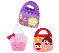 Kit da cucito per bambini - Progetto di borsa facile per principianti | Impara a cucire la borsa con materiali pretagliati, filo, istruzioni, attività pratiche per l'educazione,