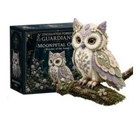 Kit da cucito per patchwork con foresta incantata, tessuto pretagliato e accessori, 12 stili di bambole animali del bosco, set di ornamenti fatti a mano, regalo ideale per gli appassionati del fai da