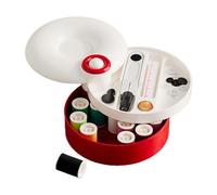 Kit da cucito per viaggi e adulti, set di da cucito con magnetica girevole, per avventure all'aperto, dormitorio, weekend, vacanze, hotel