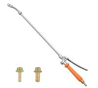 Kit da giardino, asta telescopica regolabile in metallo con manico di bloccaggio, ugello nebulizzatore per irrigazione di frutteto e prato